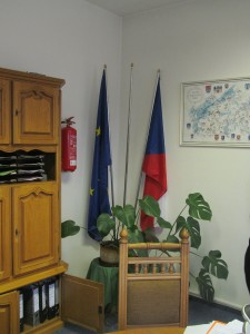 vlajka Česka a Evropské unie