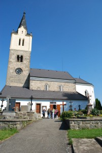 Obděnice - kostel nanebevzeti Panny Marie