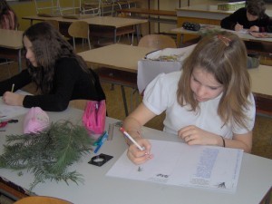 práce na pracovních listech
