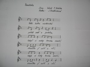 Pomněnka (hádanka s melodií)