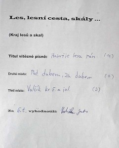výsledky ankety v 6. třídě