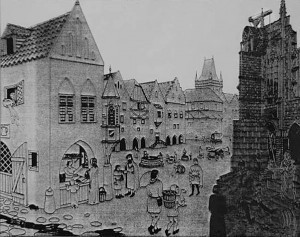 Středověké město