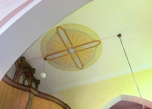 Výmalba kostela-Malíř