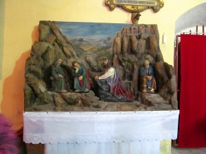 Biblický výjev-Řezbář