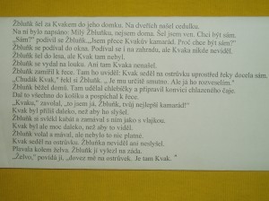 Text z knihy Kvak a Žbluňk